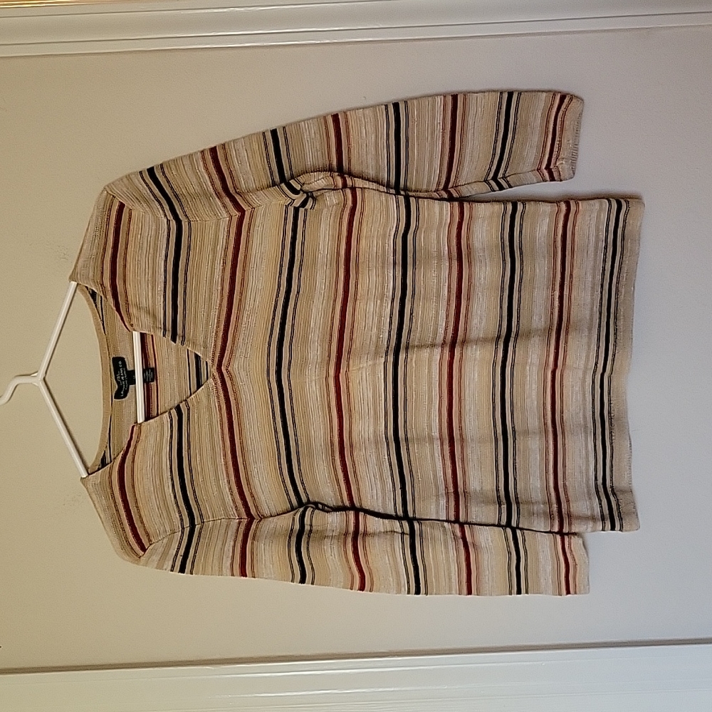 Lauren Jean Company Striped Sweater